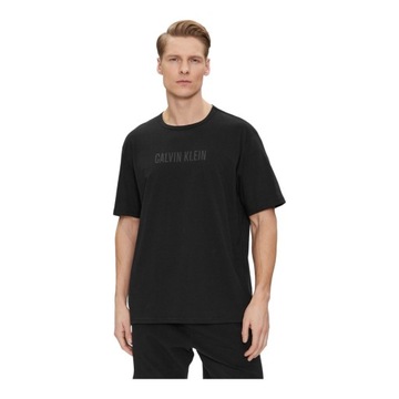 CALVIN KLEIN KOSZULKA MĘSKA T-SHIRT S/S CREW NECK CZARNA r.M