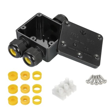 ВОДОНЕПРОНИЦАЕМАЯ ГЕРМЕТИЧНАЯ РАСПРЕДЕЛИТЕЛЬНАЯ КОРОБКА IP68 G712