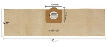 WOREK DO ODKURZACZA KARCHER 6.959 – 130.0 PAPIEROWY SERIA WD2 WD3 SE A K NT