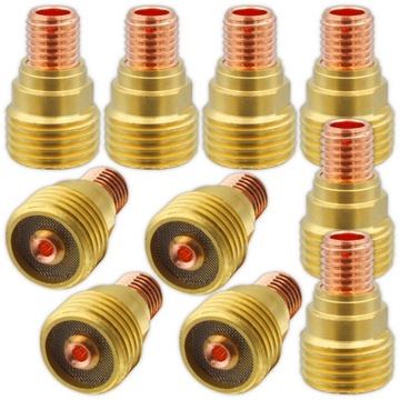 10x Soczewka gazowa TIG 2.4mm T45V44 SR9 SR20