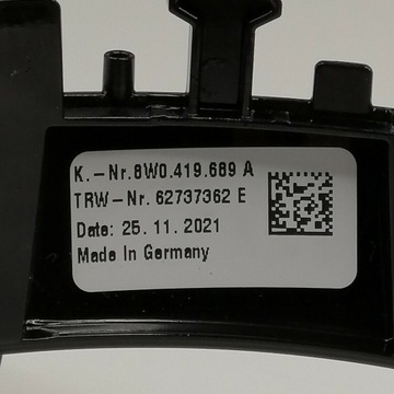 AUDI A3 S3 RS3 8V __ A4 S4 RS4 A5 S5 RS5 B9__ Q2 SQ2 RÁMEČEK ŘÍDÍCÍ