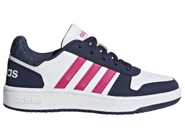 Adidas Buty Dziecięce Sportowe Hoops 2.0 K - 31,5