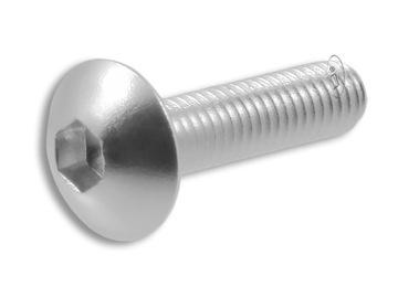 10 АЛЮМИНИЕВЫХ ВИНТОВ ДЛЯ ОБЛИЦОВАНИЯ СЕРЕБРЯНЫЕ ВИНТЫ M5