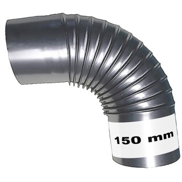 KOLANO PIECOWE fi 150mm KOLANKO DYMNE PIECOWE KOZA
