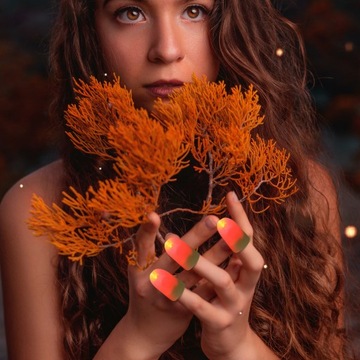 Игрушки на Хэллоуин, светодиодная лампа на палец, трюки с пальцами