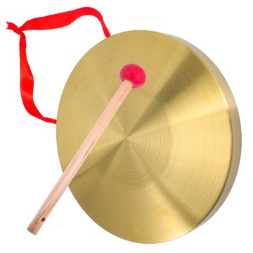 WYTRZYMAŁY MIEDZIANY GONG PERKUSYJNY GONGI OSTRZEGAWCZY PRZECIWPOWODZIOWY GŁOŚNY COPPE