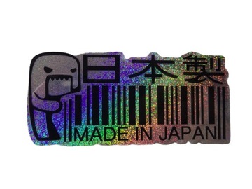 MADE IN JAPAN JDM DOMOKUN TUNING DRIFT NAKLEJKA STICKER 9,4 x 4,5 cm UNIKAT