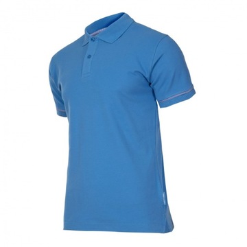 KOSZULKA POLO, 220G/M2, NIEBIESKA, XL, CE, LAHTI