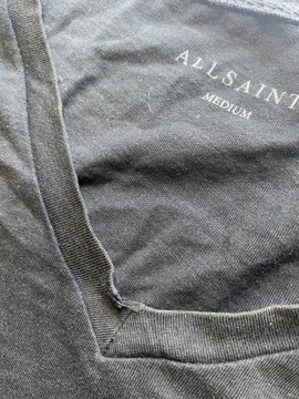 AllSaints Spitalfields All Saints T SHIRT czarny M