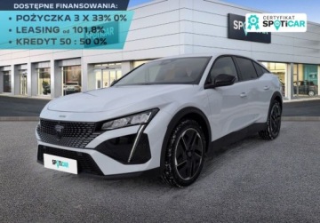Peugeot 408 Crossover Plug-In 1.6 Plug-In Hybrid 225KM 2025 Peugeot 408 1.6 Plug-In Hybrid 225 Allure EAT8 SalonPL FVat Od Reki Bogata