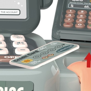 КАССА В МАГАЗИНЕ МИКРОФОН ВЕСЫ КОРЗИНА СКАНЕР ЛЕНТА