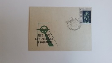 Koperta ze znaczkiem Kopalnia Milowice