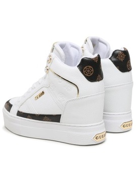 GUESS PRZEPIĘKNE, KOMFORTOWE, STYLOWE SNEAKERSY / PÓŁBUTY R.35 GUS438