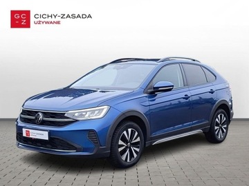Volkswagen Taigo 1.0 TSI 110KM 2023 Volkswagen Taigo serwis ASO 1.0TSI 110KM bezwypadkowy pakiety AppConnect k
