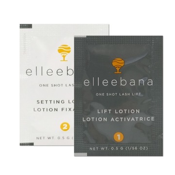 Elleebana Lash Lift Saszetki Uzupełniające 1 Para