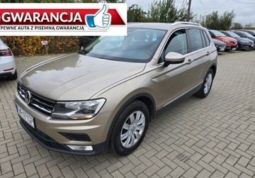 Volkswagen Tiguan II SUV 1.4 TSI 125KM 2017 Volkswagen Tiguan 1,4 TSI 125 KM Serwis GWARANCJA Zamiana Zarejestrowany