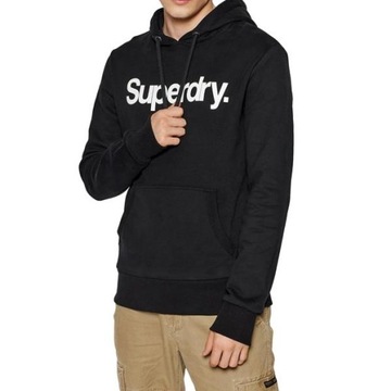 Bluza Męska Superdry M2011884A02A CL HOOD Czarna L