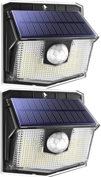 Oświetlenie solarne Litom 140 diod LED 2szt