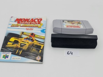 ГОНОЧНАЯ СИМУЛЯЦИЯ ГРАН-ПРИ МОНАКО 64 ДЛЯ NINTENDO 64 2