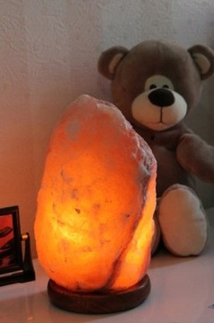 Соляная лампа кусковая ионизатор 1-2кг соль Клодавской