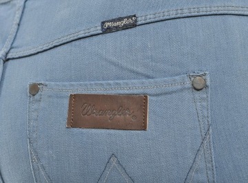 WRANGLER ogrodniczki BLUE jeans spodenki JANA W28