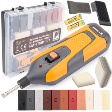 Zestaw do naprawy drewna PM-ZNDP-19T POWERMAT