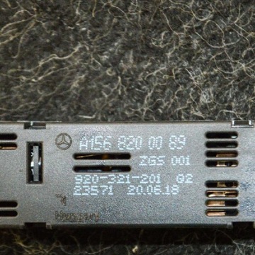 MERCEDES-BENZ GLA ANTÉNA ZESILOVAČ ANTÉNNÍ X156 A1568200089 2018