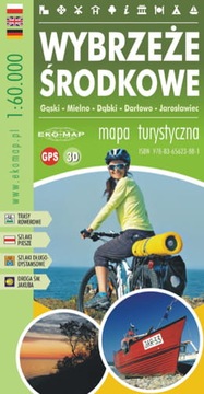 WYBRZEŻE ŚRODKOWE GĄSKI MIELNO JAROSŁAWIEC mapa EM