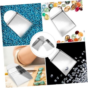 4шт коробка для хранения ювелирных изделий мерная ложка для бисера искусство