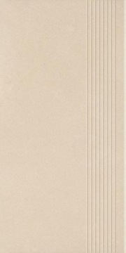 TaniGres Płytka STOPNICA PARADYŻ KILDA BEIGE PROSTA MAT 30X60 GAT I