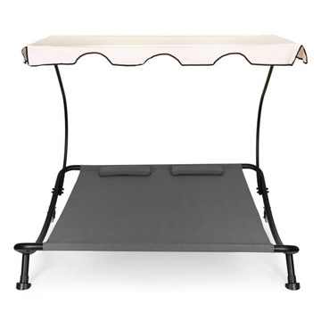 САДОВЫЙ СТУЛ СТУЛ С КРЫШЕЙ ГАМАК НА ДВУХ ЧЕЛОВЕК СЕРЫЙ