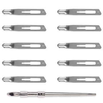 Dłuto Podologiczne Uchwyt First Blades Nr 4 10 szt