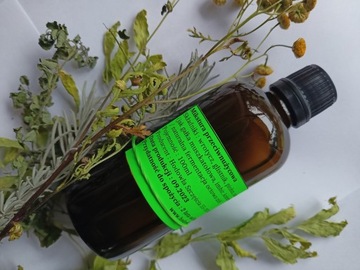 MIKSTURA PRZECIWNUŻYCOWA NUŻYCA OCZNA SKÓRNA USZNA NATURALNA ZIOŁOWA 100ML
