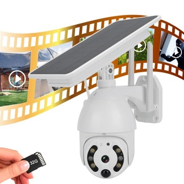 Уличная IP-камера с солнечной батареей WiFi 1080P IP67 OL