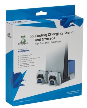 Podstawka chłodząca FROGGIEX FX-P5-C3-W do PS5