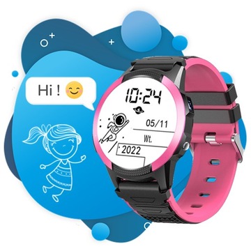Умные часы CALMEAN Hoop 4G GPS IP67 часы + электронная книга