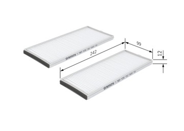 BOSCH 1 987 432 161 FILTR VENTILACE PROSTORU SPOLUJEZDCE