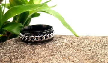 Кольцо Сингета Кольцо Благородная стальная цепь
