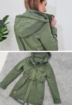 ПЕРЕХОДНАЯ ПАРКА С КАПЮШОНОМ XXL