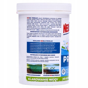 NeoBac PROKLAR antyglon bakterie do oczek wodnych i stawów