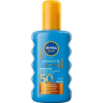 NIVEA SUN PROTECT & BRONZE SUN ЛОСЬОН-СПРЕЙ С SPF 50