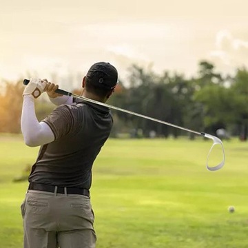 Тренажер для гольфа Swing Trainer. Тренажер для разминки. Удобно держать.