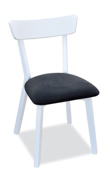 krzesło w stylu scandi, drewniane krzesło