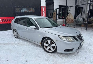 Saab 9-3 II SportKombi 1.8t 150KM 2008 Saab 9-3 Sprawny technicznie po oplatach 2.0 Benzyna 150KM, zdjęcie 3