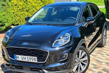 Ford Puma II Crossover 1.0 EcoBoost 125KM 2020 Ford Puma TITANIUM-X, Automat,Niski przebieg, Zarejestrowany Benzyna 125KM, zdjęcie 1