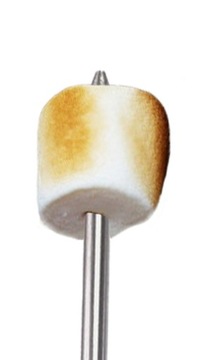 Patyk do pianek marshmallow 70cm kijek szpikulec na ognisko nierdzewny lux