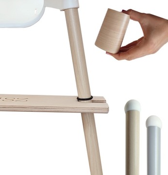 OKLEINA DO NÓŻEK KRZESEŁKA IKEA ANTILOP SOSNA