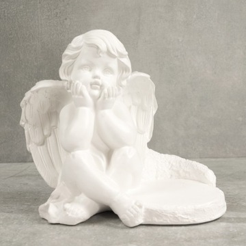 ГИПСОВОЕ УКРАШЕНИЕ ФИГУРКА АНГЕЛА НА МОГИЛУ ДЛЯ МОГИЛЫ