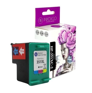 Tusz do HP 351 4260 4280 4480 5280 5780 XL Kolor