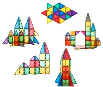 БОЛЬШИЕ МАГНИТНЫЕ БЛОКИ для строительства Magtiles 32